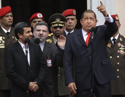 Chavez And Ahmadinejad