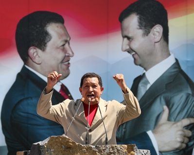 Hugo Chávez and Bashar al-Assad
