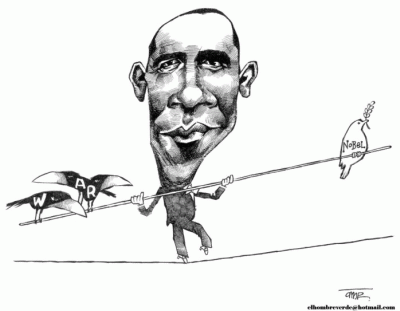 Barack Obama - Nobel Recipient, War Maker